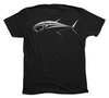 Bluefin Tuna T-Shirt Build-A-Shirt (Back / BL)