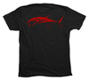 Bluefin Tuna T-Shirt Build-A-Shirt (Back / BL)