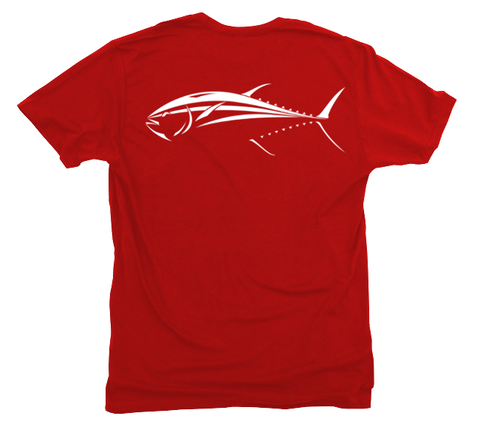 Bluefin Tuna T-Shirt Build-A-Shirt (Back / RE)