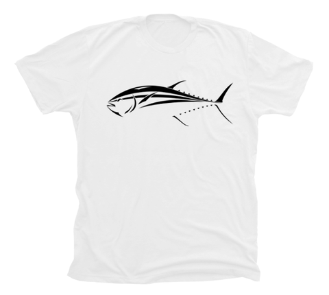 Bluefin Tuna T-Shirt Build-A-Shirt (Front / WH)