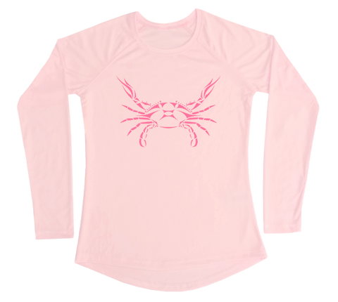 Blue Crab Performance Build-A-Shirt (Women - Front / PB)