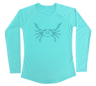Blue Crab Performance Build-A-Shirt (Women - Front / WB)