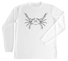 Blue Crab Performance Build-A-Shirt (Front / WH)