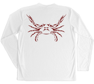 Blue Crab Performance Build-A-Shirt (Back / WH)