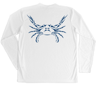 Blue Crab Performance Build-A-Shirt (Back / WH)