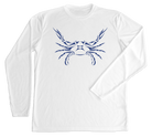 Blue Crab Performance Build-A-Shirt (Front / WH)