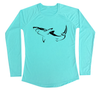 Great White Shark Performance Build-A-Shirt (Women - Front / WB)