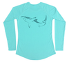 Great White Shark Performance Build-A-Shirt (Women - Back / WB)