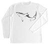 Great White Shark Performance Build-A-Shirt (Front / WH)