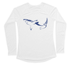Great White Shark Performance Build-A-Shirt (Women - Front / WH)