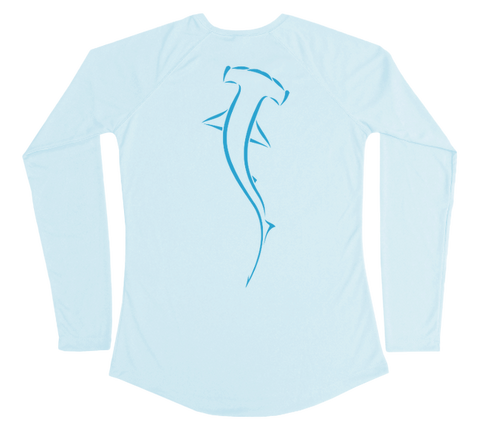 Hammerhead Shark Performance Build-A-Shirt (Women - Back / AB)
