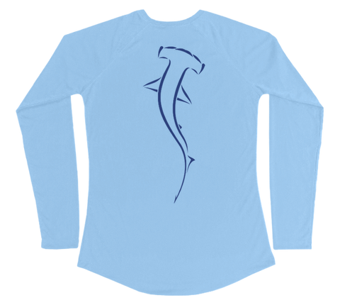 Hammerhead Shark Performance Build-A-Shirt (Women - Back / CB)