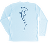 Men's UPF Swim Shirt | Hammerhead Shark UV Long Sleeve