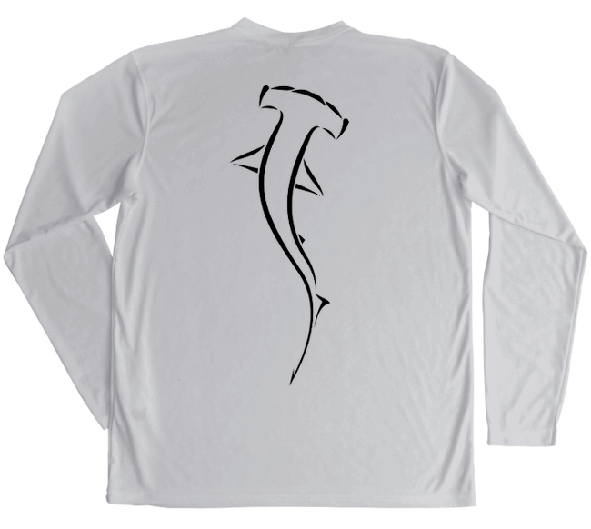 Sun Protection Shirt  Men's Swimming Hammerhead Shark Shirt – Shark Zen