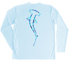 Hammerhead Shark Performance Shirt (Water Camo)
