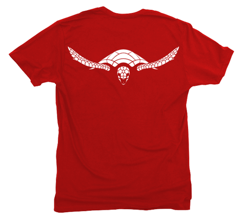 Hawksbill Sea Turtle T-Shirt Build-A-Shirt (Back / RE)