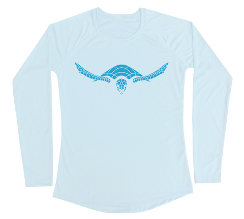 Hawksbill Sea Turtle Performance Build-A-Shirt (Women - Front / AB)