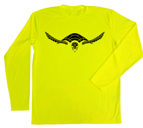 Hawksbill Sea Turtle Performance Build-A-Shirt (Front / SY)