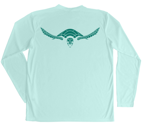 Hawksbill Sea Turtle Performance Build-A-Shirt (Back / SG)