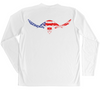 Sea Turtle American Flag Sun Shirt