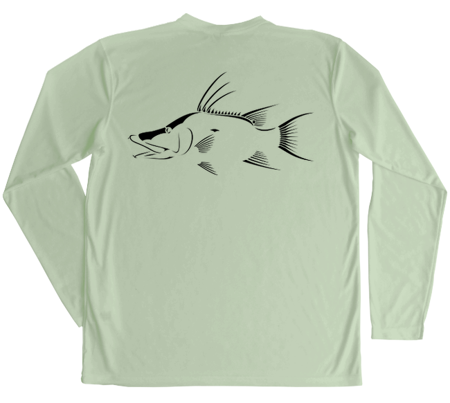 Long Sleeve Fishing Diving PFG Shirt Hogfish Swim Shirt