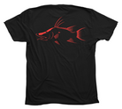 Hogfish T-Shirt - Hog Snapper Black Short Sleeve Diving T-Shirt