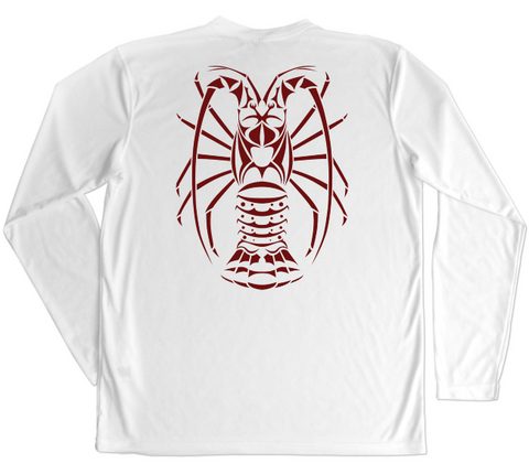 Performance Fishing Gear Shirt - Sun Protection Shirt - Spiny Lobster