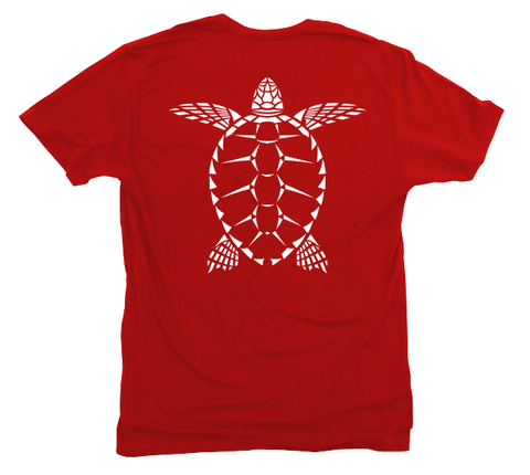 Loggerhead Sea Turtle T-Shirt Build-A-Shirt (Back / RE)