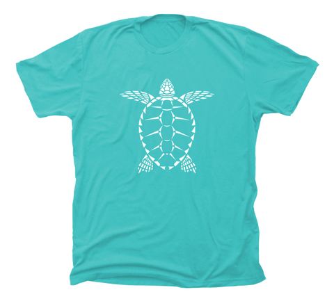 Loggerhead Sea Turtle T-Shirt Build-A-Shirt (Front / TB)