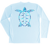 Loggerhead Sea Turtle Performance Shirt (Water Camo)