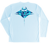 Manta Ray Performance Shirt (Water Camo)