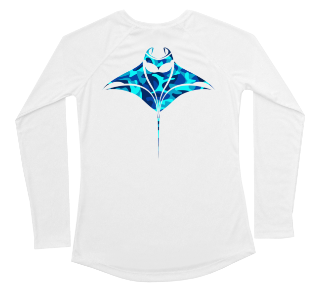 Tropical Hammerhead Shark T-Shirt: Mens UV Long Sleeve Protection Shirt |  Scuba Diving | Fishing