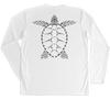 Loggerhead Sea Turtle Performance Build-A-Shirt (Back / WH)