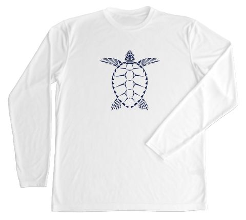 Loggerhead Sea Turtle Performance Build-A-Shirt (Front / WH)