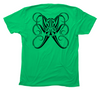 Tribal Octopus T-Shirt [Front or Back - Green / BL]