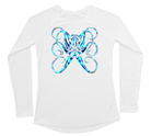 Womens Long Sleeve UV Water Camouflage Octopus Swim Shirt
