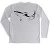 Great White Shark Swim Shirt | Men's Sun Protection UV Shirt