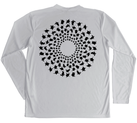 Sea Turtle Mandala Performance Build-A-Shirt (Back / PG)
