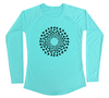 Sea Turtle Mandala Performance Build-A-Shirt (Women - Front / WB)