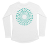 Sea Turtle Mandala Performance Build-A-Shirt (Women - Back / WH)
