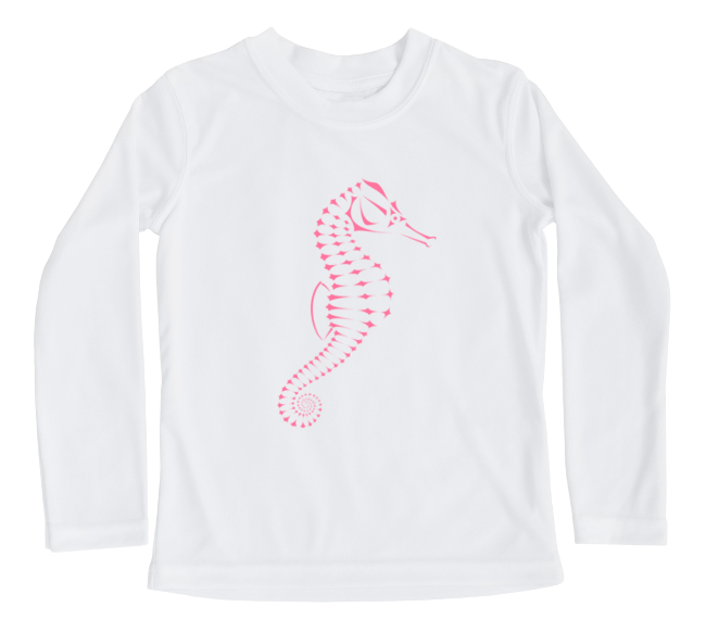 Shark Zen Seahorse Toddler Swim Shirt 2T
