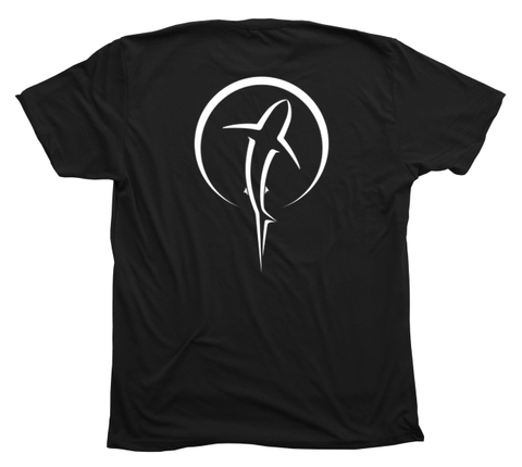 Shark Zen T-Shirt Build-A-Shirt (Back / BL)