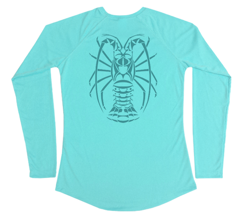Spiny Lobster Performance Build-A-Shirt (Women - Back / WB)