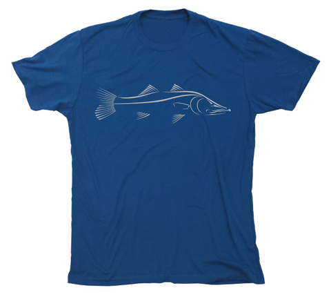 Snook Shirt - Stylish Short Sleeve Fishing T-Shirt