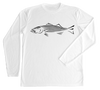 Striped Bass Performance Build-A-Shirt (Front / WH)