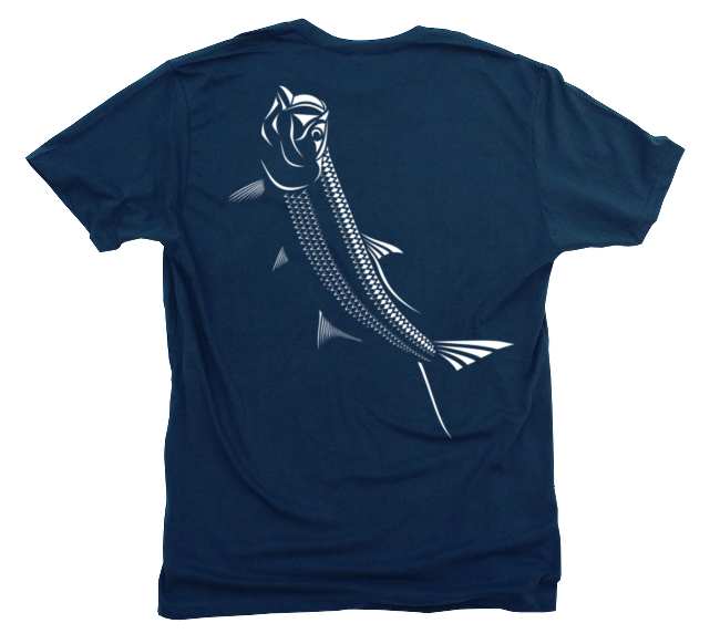 Tarpon Fishing T-Shirt  Silver King Short Sleeve Shirt – Shark Zen