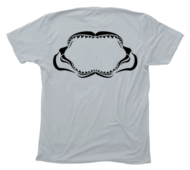Shark Jaw T-Shirt Tahiti Blue