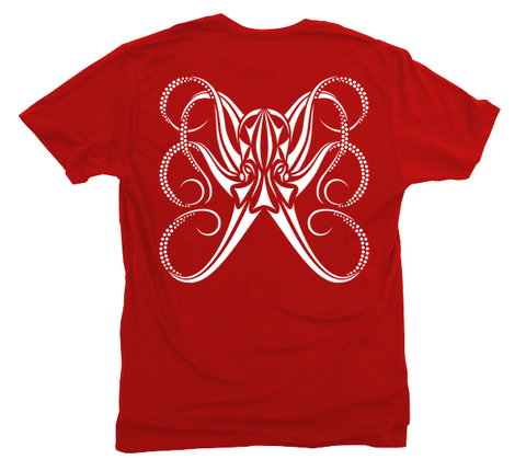 Octopus T-Shirt Build-A-Shirt (Back / RE)