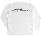 Bluefin Tuna Performance Build-A-Shirt (Back / WH)