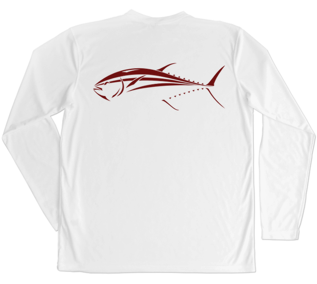 Bluefin Tuna Performance Build-A-Shirt (Back / WH)